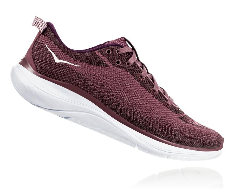 Tenis Hoka One One Feminino Marrom - Hupana Flow - 506-QVMCXI